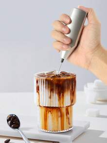 1pc Handheld Portable Mini Coffee Milk Frother Mixer Beater - Multicolor - View 6