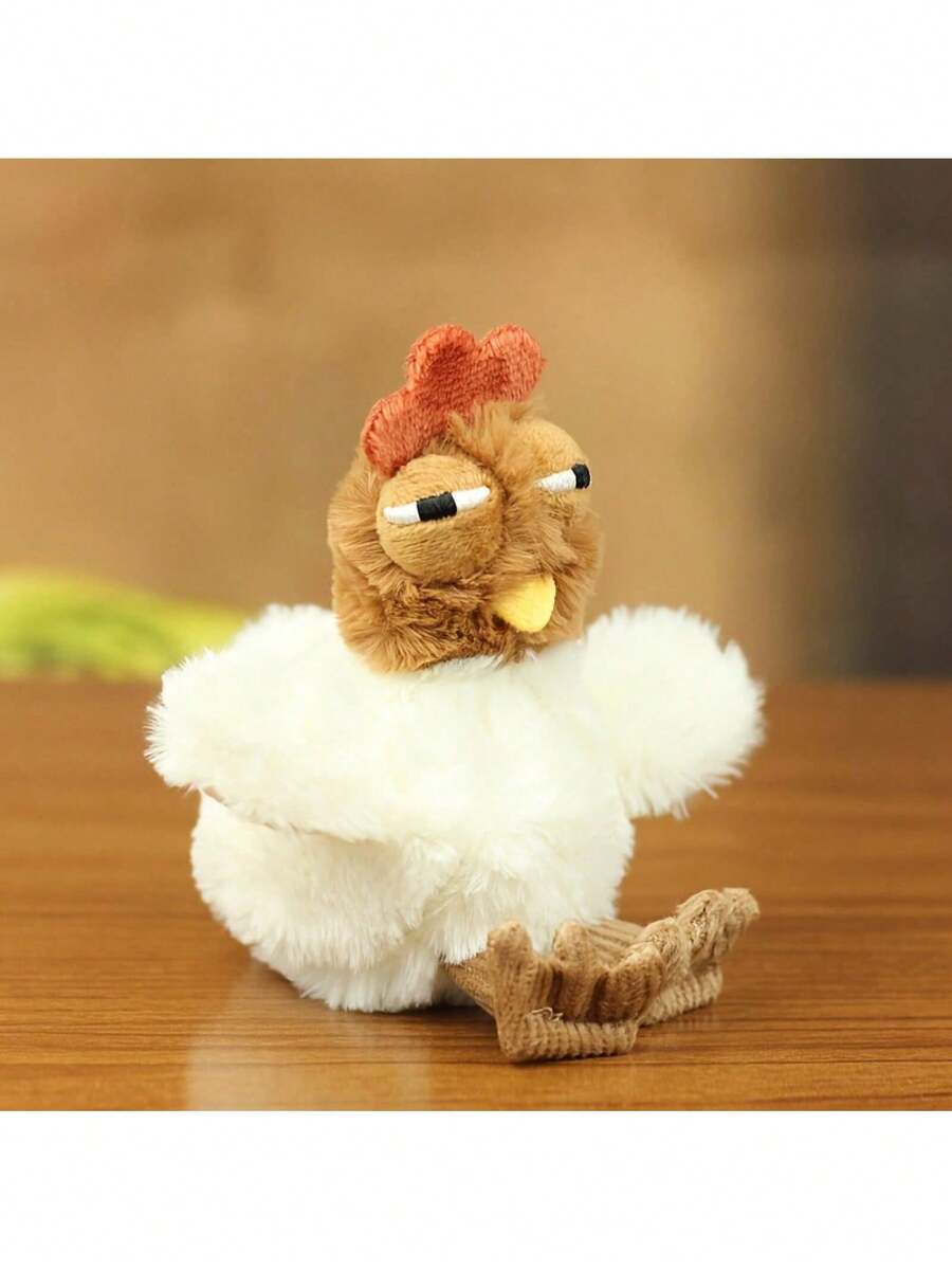 Unique Plush Chicken Dog Toy - Suitable Small Dogs And Cats To Chew And With, Interactive Pet Toy