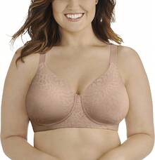 Beauty Back Brasier sin Alambre, Figura Completa Sujetador para para Mujer - encaje (Honey Beige Lace) - Ver 6