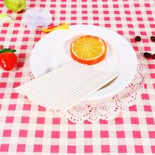 100 palitos de piruleta de colores para pastel, caramelos, chocolate, 10 cm. - Blanco - Ver 3