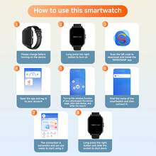 SIMSONLAB 1.83-Inch HD Full Touch Screen Smart Watch For Men & Women,Steel Strap, Pedometer, Calorie Counting, Multiple Sports Modes, Message Reminder & Incoming Call Reminder, Multi-Function Smart Watch, Sporty Smart Watch Compatible With Android/IOS - Multicolor - View 10