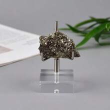 1 Stück Multifunktionaler, verstellbarer Acryl-Kristall-Mineralien-Ausstellungsständer | Für DIY Proben-Platzierung, Schmuck und Fotorahmen-Anzeige, mit elegantem Kristallstein-Sockel für edle Präsentation