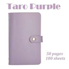 Savings Plan PU Material  Money Saving Book, Christmas Gifts,Stocking Stuffers,Containing 50 Sheets Of Paper, Can Hold 100 Banknotes. It Is A Cash Storage Notebook, Suitable As A Gift For Adults, Graduation Gifts, Birthday Gifts, And Holiday Gifts.