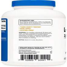 Nutricost L-Isoleucine 2000mg Per Serving, 240 Capsules (60 Servings) - Flavor NameA - View 3