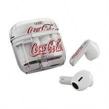Coca Cola Headphone Nirkabel Bluetooth 5.4 Retro T36S Semi-In-Ear, Daya Tahan Baterai Super Lama, Sangat Ringan & Portabel, Dengan Mikrofon - Satu-Ukuran - View 11