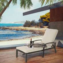 Outdoor Chairs - Beige - View 1