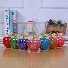 New Transparent Glass Desktop Apple Decoration, Exquisite Gift For Christmas Eve, Valentine's Day - Multicolor - View 6