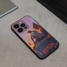 Steins Gate Anime Phone Case Covercompatible with  16,15,14,13,12,11 Plus,Pro Max,XS,X,XR,SE,Mini,8,7,Soft Silicone Black Cover,Covercompatible with  17 Hülle, 17 pro Hülle, 17 promax Hülle - Z1 - Übersicht 7