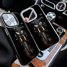 Epc Motorcycle Y-YAMAHAS Phone Case IMD Phone Case Cover Compatible With  16 15 14 13 12 11 Pro Max Plus Color Silver Cover, Cover Compatible With  17 Pro Case,  17 Pro Max Case,  17 Case,  16 Pro Case