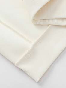 Balabala 疯狂动物城青少年女孩羊毛运动衫,男孩和女孩 2025 年冬季,可爱温暖上衣 - 米白 - 查看 9