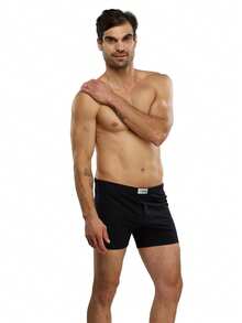 Alfani - Pack 4 Boxers Premium para Hombre Algodon-Licra, Suaves, Comodos y Frescos JR71-4 - Verde - Ver 5