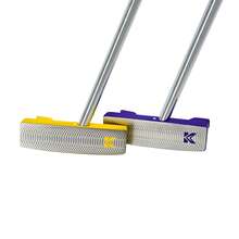 Encore K Letter Putter | 34inch Right-Handed | CNC Milled Face | Yellow & Purple | High MOI Mallet Putter For Men & Women | Golf Birthday Gifts For Dad, Husband, Golfer | Game-Changing Putting Trainer | Christmas, Father's Day Gift Idea - Purple - View 9