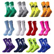 3 Pairs/Set Coated Socks, Professional Thickened Terry Absorbent, Odor-Resistant, Non-Slip Basketball/Football Socks - Multicolor - View 5