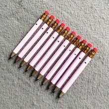 10pcs/20pcs Mini Party Favors - Pencils, White Pencils, Small White Pencils, Games, Bridal Party Pencils - Multicolor - View 9