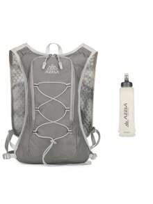 男女通用跑步水袋背心背包，轻便背包，配备500毫升水壶和1.5升水袋，适合户外骑行、徒步、越野跑、马拉松等运动。