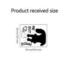 Slogan Graphic Toilet Sticker, Black PVC Waterproof Toilet Decal For Bathroom, Stickers, Wall Decal, Vinyl Decal For Home Decorations, Spring Decoration Items Refresh Your Home, Rama Decoration Stickers Gifts Birthday Graduation - Black - View 5