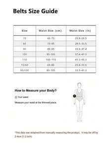 1pc Women's Bohemian Style Embossed PU Leather Belt, Hollow Out Decorative Millennium Embossed Waist Belt, Suitable For Jeans, Skirts - Multicolor - View 9