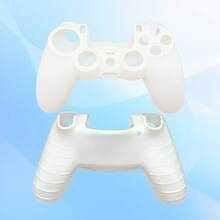 1 Set Silicone Controller Cover + 10 Joystick Caps For PlayStation 4 Gamepad, Anti-Slip, Anti-Scratch, Sweat-Proof, Enhance Gameplay Experience - Multicolor - View 5