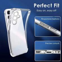 A Transparent Protective Air Cushion Shell, Compatible With The Sams Ung Galaxy Phone Shock-Proof Shell,International Version, Not The Domestic Version - Clear - View 4
