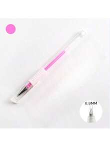 6pcs/4pcs/2pcs Rose Red Eyebrow Microblading Marker Pens, Skin Marking Pens, Eyebrow Permanent Makeup Tattoo Positioning Marker Tools, Affordable Price, Christmas Gift, Cosmetics, Makeup Tools, Cheap Goods, Gifts, Women Gifts, Christmas Present