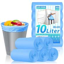 3 Rouleaux/26 Pièces (78 pièces) Petit Sac poubelle (45 cm/17,7 * 50 cm/19,6 po) Doublure de poubelle portative et épaissie, saine pour Salle de bain, Cuisine, Salon et Maison, Cuisine, Salle de bain, Maison, Fournisseurs pour la maison