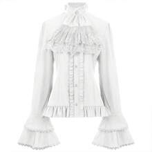 Women's Costumes - 230831 French Shirt Style 1-white - View 8