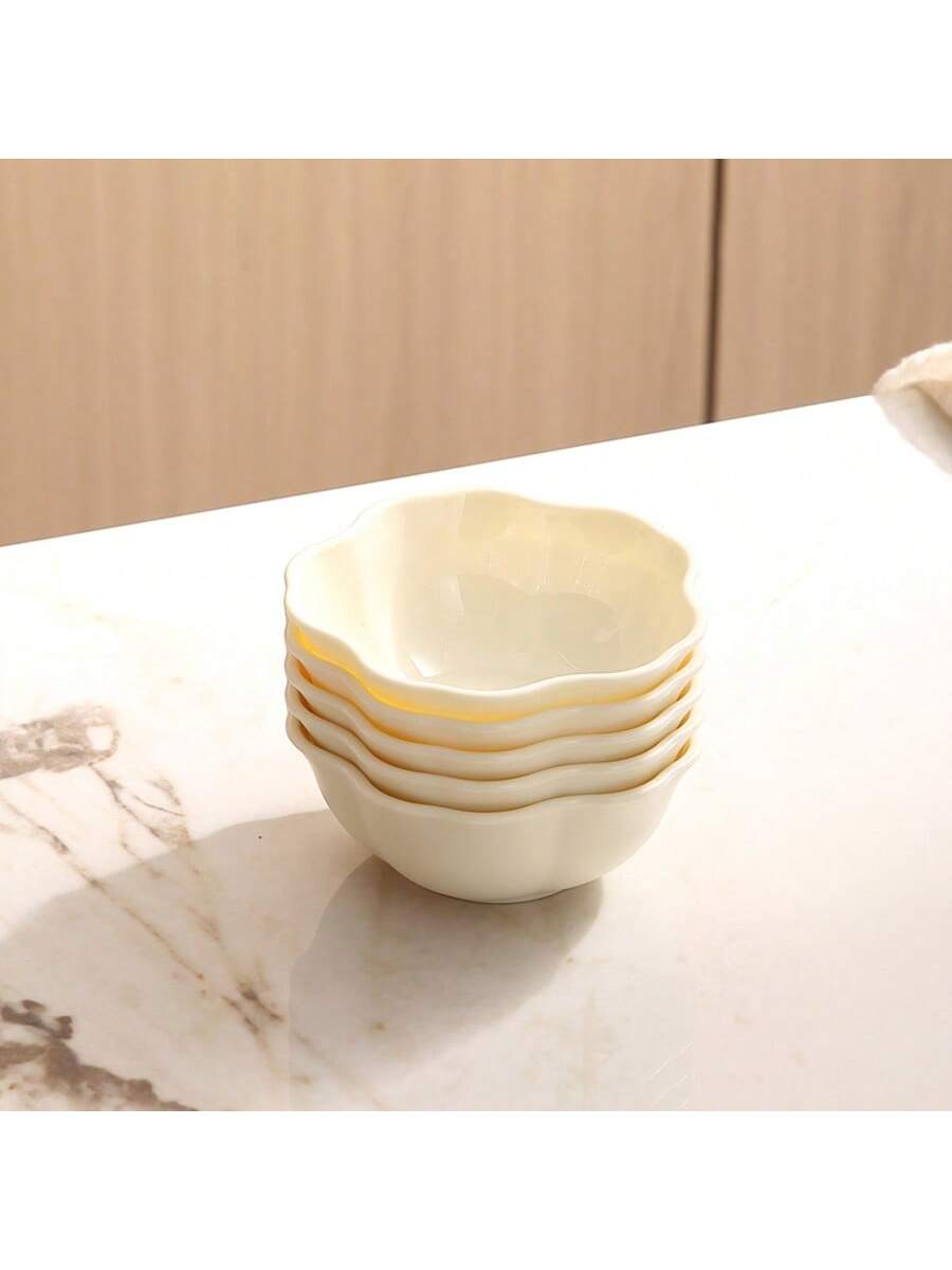 طقم أطباق غمر لا تنكسر 10 قطع – بولي بروبلين لون ك...