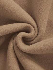 INAWLY Solid Thermal Lined Sweatshirt,Long Sleeve Tops Graduation,Back To School Fits,Graduation,Teacher Fits For Women,Back To School Pullover Fall FitLoose And Comfortable - 卡其色 - 查看 5