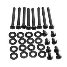 Professional Grade Radiator Fan Mounting Kit 33mm/7.7mm/8mm Screws For Corsair Hydro Cooling Systems - Black - View 1