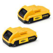 Drill Driver 45N.M 3/8" 21V 2 Batteries With GEELE Accessories - Màu vàng - Xem 6