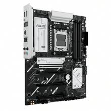 ASUS PRIME B850-PLUS WIFI - AMD B850 ATX Motherboard, DDR5, PCIe 5.0 Ready, Three M.2 Slots, Wi-Fi 6E, Realtek 2.5Gb Ethernet, DisplayPort, HDMI, USB 10 Gbps Type-A And Type-C, BIOS FlashBack, Aura Sync - Black - View 3
