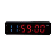 Length 12.6 Inches, Width 3.54 Inches, Height 1.57 Inches, Multifunctional Timer Alarm Clock, Countdown Timer, Gym Home Exercise LED Clock, Kitchen Living Room Electronic Alarm Clock