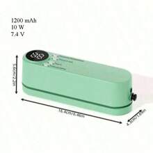 Máquina Seladora a Vácuo Portátil 2 em 1 com Sacos de Vácuo Alimentar 3 em 1 e Sacos de Zíper a Vácuo Reutilizáveis, Seladora a Vácuo Elétrica Compacta e Portátil para Preservação de Alimentos e Eletrodomésticos de Cozinha - multicolorido - Visão 11