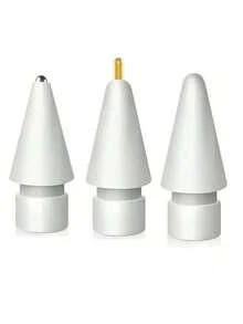 3/6/9 PCS Replacement Tips Compatible With Apple Pencil 1st/2nd Gen, Pencil Nibs Compatible With Ipad Pro Pencil 2/1 Gen,IPad Pro Pencil Sets Best Gifts For Christmas, Family, Friends, Birthday, Holiday Pen Accessories