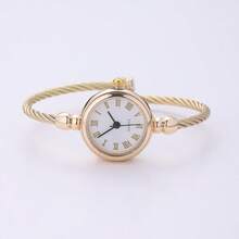 New Fashion Women's Quartz Watch, Luxury Elegant For Daily Wear, 4 Colors Available, Adjustable Strap, Minimalist Style Quartz Watch, Suitable As Gift For Birthday, Valentine's Day, Dinner Party, Etc.