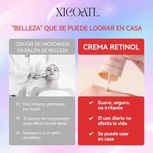 El húmedo nutritivo multiacción intensivo XICOATL, Crema Facial con Ácido Hialurónico - Piel Suave y Radiante, proporciona nutrición al rostro, hidratación no irritante, adecuado para todo tipo de piel, dejando su hermosa piel - 2 piezas - Ver 3