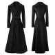 Women's Velvet Coat/black