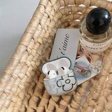 Creative Cartoon Print Earphone Case Compatible With Pro 4th Gen, Soft Protective Cover For New 2/3