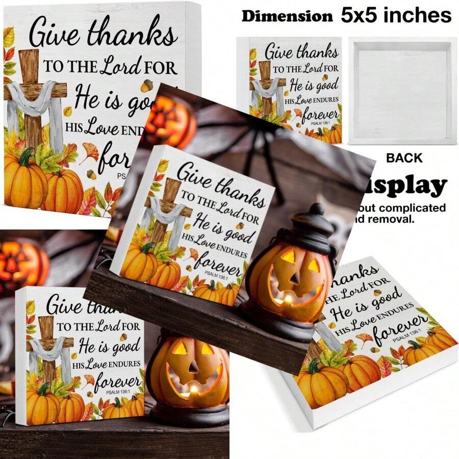 Thanksgiving Decorations Thanksgiving Home Decor Give Thanks To The ...