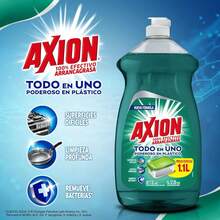 Lavatrastes Líquido Poderoso en Plásticos 1.1 L.% Efectivo Arrancagrasa que Limpia Profundamente Superficies Difíciles y Elimina las Bacterias que Pueden Causar Malos Olores - Lavatrastes - Ver 6