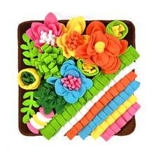 KM-P Soft Fleece Snuffle Mat For Puppy & Small Pets – Colorful Foraging Toy For Rabbit, Hamster & Chinchilla