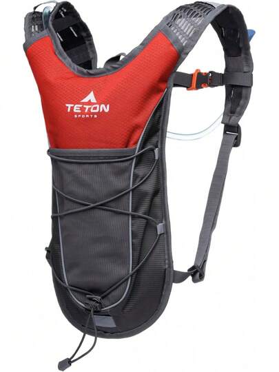 Mochila de hidratación TETON Sports TrailRunner 2.0; Mochila para senderismo, correr y ciclismo; Incluye bolsa de hidratación de 2 litros gratis