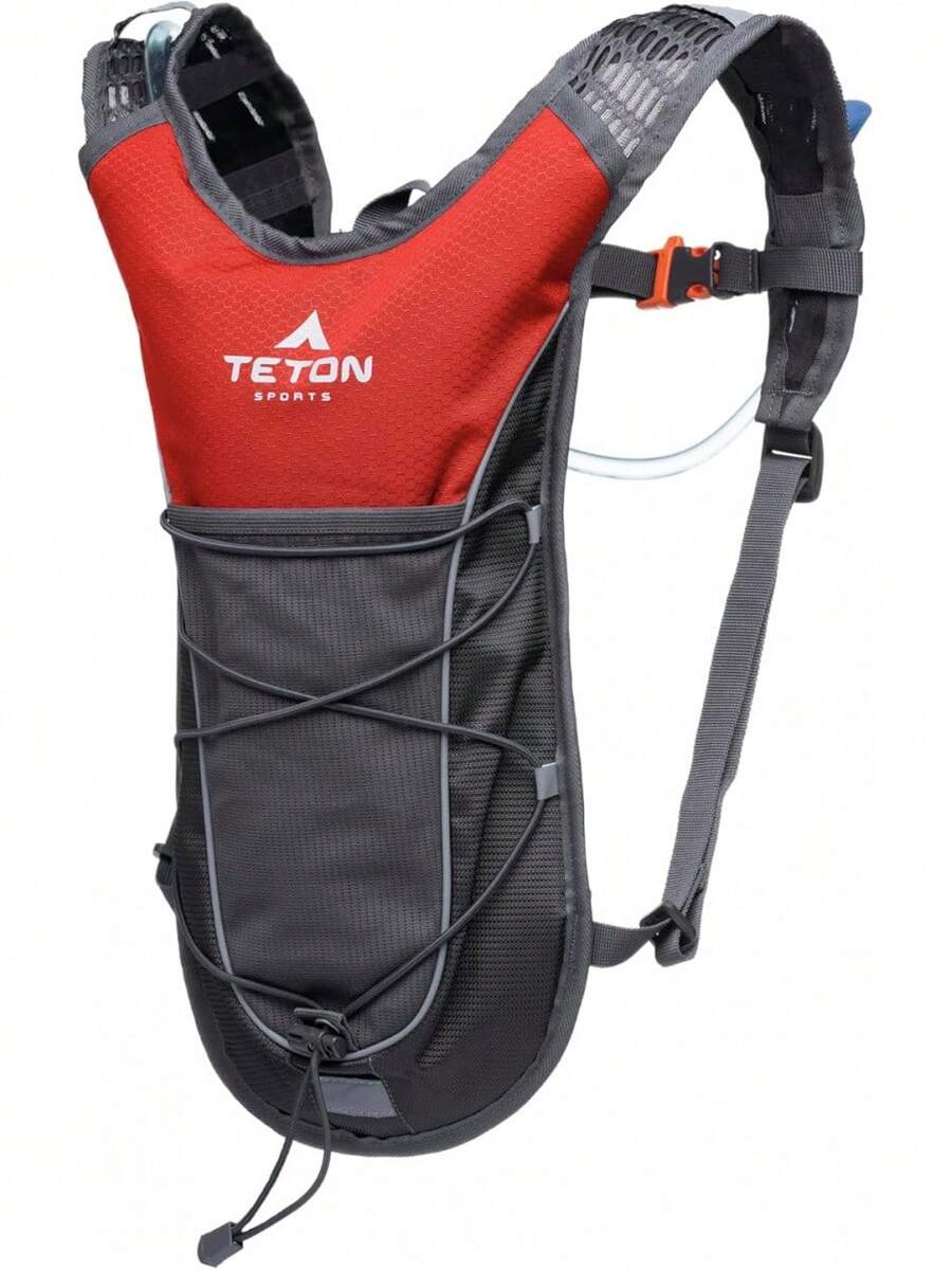 Mochila de hidratación TETON Sports TrailRunner 2.0; Mochila para senderismo, correr y ciclismo; Incluye bolsa de hidratación de 2 litros gratis - Orilla del río (Orilla del río) - Ver 1