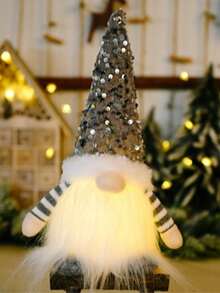 1Pc Lighted Christmas Gnomes-Faceless Rudolph Figurine Decorations Indoor Gift - 12" H Cute Holiday Gnome Christmas Decor Christmas Decorations Indoor For Bedroom Home Xmas Decor