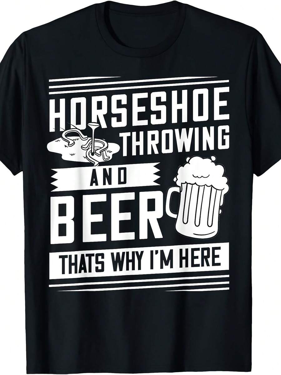 Horses Pitching Gift Towing Ss T-Shirt - Style 1 - View 1