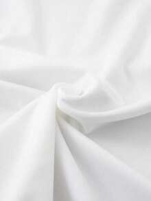 Playera infantil para niñas de 3 a 12 años, hecha de algodon, cuello redondo, manga corta y diseño de "Tren de Juguete Navideño" - Blanco - Ver 5