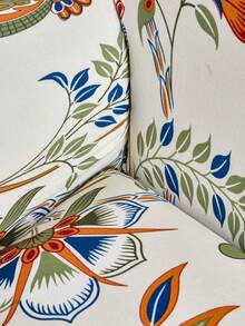 1 Vỏ bọc ghế sofa bằng lụa sữa in hoa, vỏ bọc ghế sofa trang trí co giãn chống trượt cho ghế sofa đơn/đôi/ba/bốn chỗ ngồi, chống thú cưng, nhiều màu sắc, thích hợp cho mùa xuân, hạ, thu, đông - Nhiều màu - Xem 10