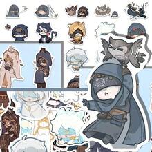 49 miếng dán Graffiti trò chơi kinh dị Identity V Q Edition Seer Eli Clark hoạt hình dễ thương cho ốp lưng điện thoại mũ bảo hiểm văn phòng phẩm - Nhiều màu - Xem 3