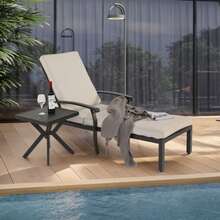 Outdoor Chairs - Beige - View 3