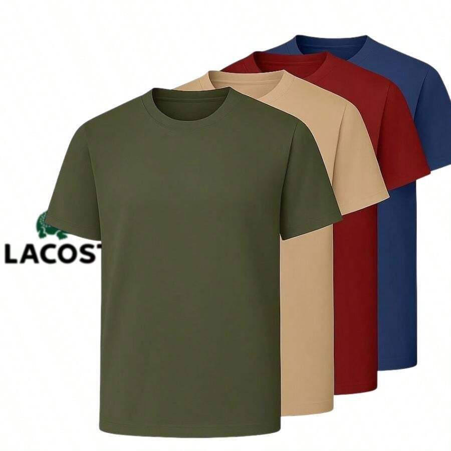 Plain Cotton Shirt Kit 5 Promotion - 白色 - 查看 1